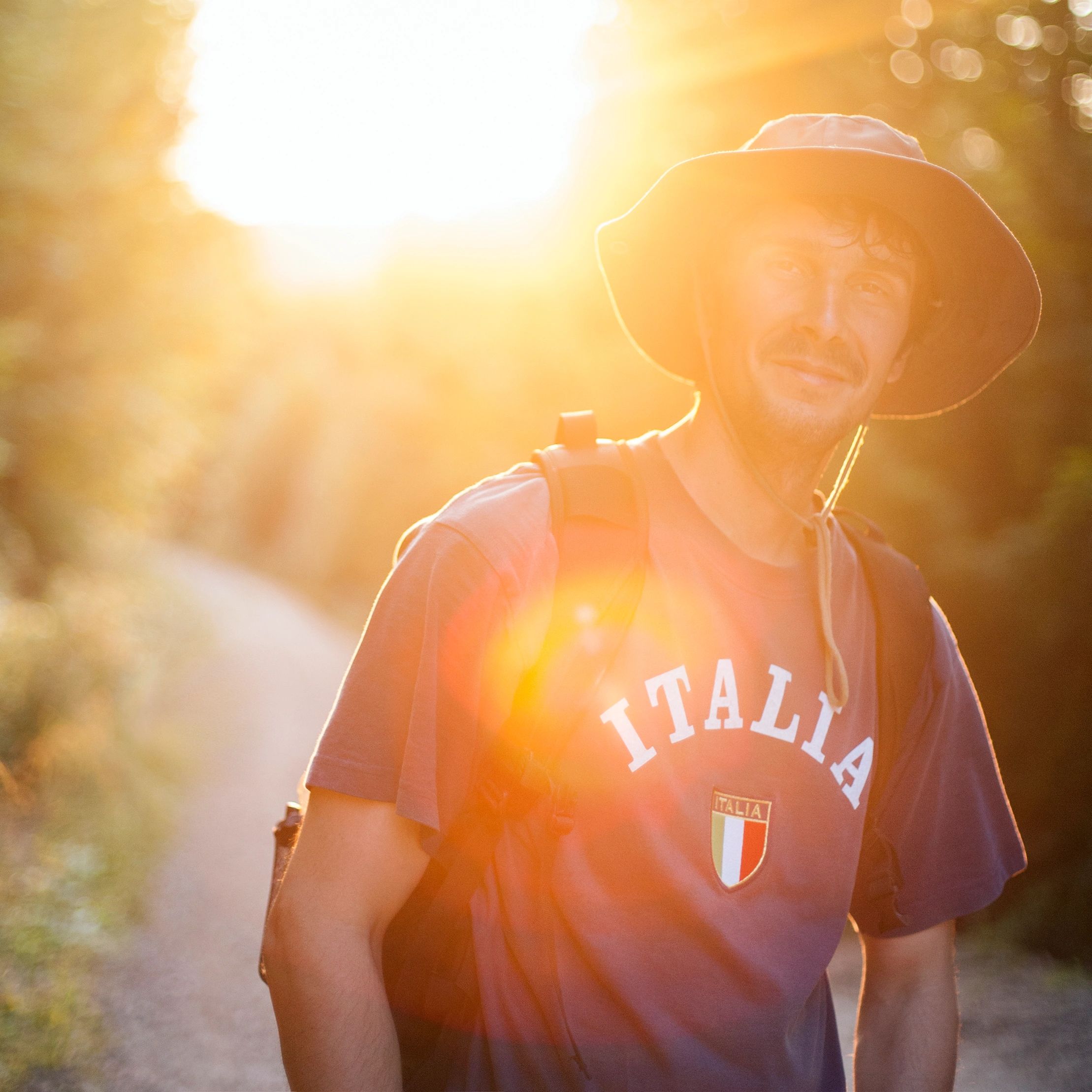 Portrait of traveler Daniel