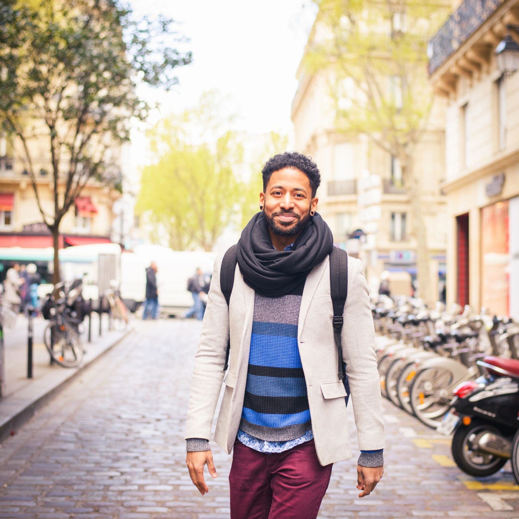 Portrait of traveler Sofia